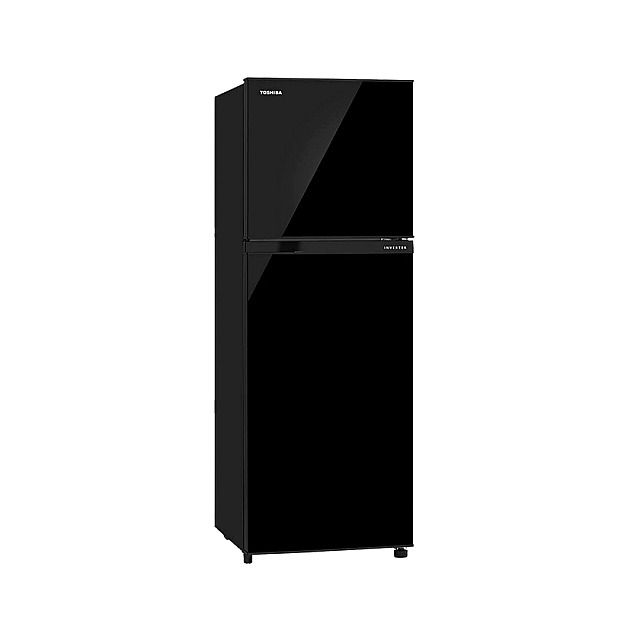 Toshiba Refrigerator (Inverter,Double door,234L,Blac...